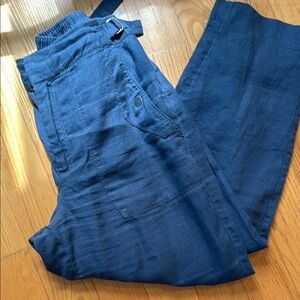 Athleta women’s voyager linen pants